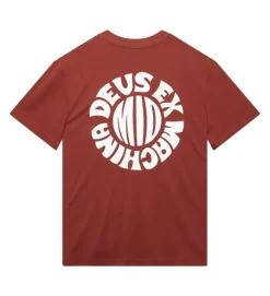 tee shirt - MANCHE COURTE - vetement homme - Coton - Bordeaux - Deus