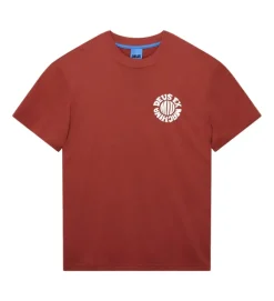 tee shirt - MANCHE COURTE - vetement homme - Coton - Bordeaux - Deus