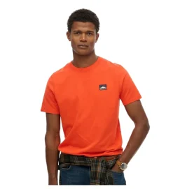 tee shirt - MANCHE COURTE - vetement homme - Coton - Rouge - Superdry