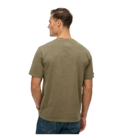 tee shirt - MANCHE COURTE - vetement homme - Coton - Vert - Superdry