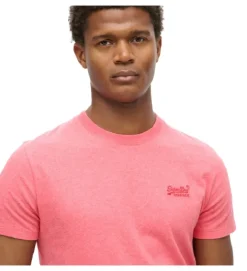 tee shirt - MANCHE COURTE - vetement homme - Coton - Rose - Superdry