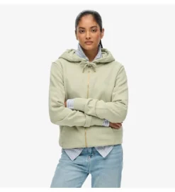veste - AUTRE - vetement femme - Coton - Vert - Superdry