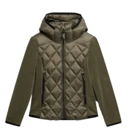 veste - AUTRE - vetement femme - Coton - Vert - Superdry