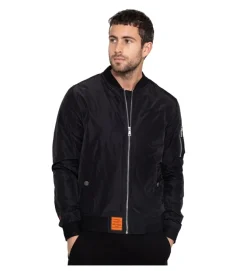 veste - BOMBER - vetement homme - Nylon - Noir - Bombers original