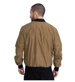 veste - BOMBER - vetement homme - Nylon - Marron - Bombers original
