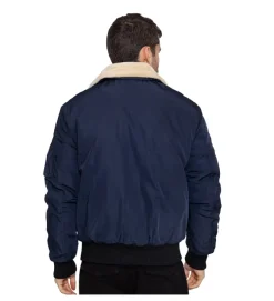 veste - BOMBER - vetement homme - Textile - Bleu Marine - Bombers original