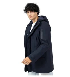 veste - BOMBER - vetement homme - Toile - Bleu Marine - Bombers original