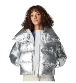 veste - DOUDOUNE - vetement femme - Coton - Argent - Save the duck