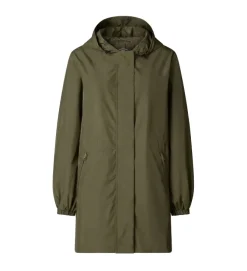 veste - IMPERMEABLE - vetement femme - Cuir - Vert - Save the duck