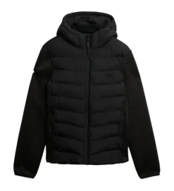 veste - IMPERMEABLE - vetement homme - Coton - Noir - Superdry