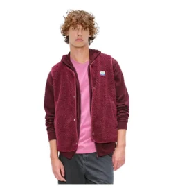 veste - SANS MANCHE - vetement homme - Coton - Bordeaux - American vintage